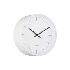 Nástenné hodiny Odense Deep Karlsson KA6172WH, 22cm
